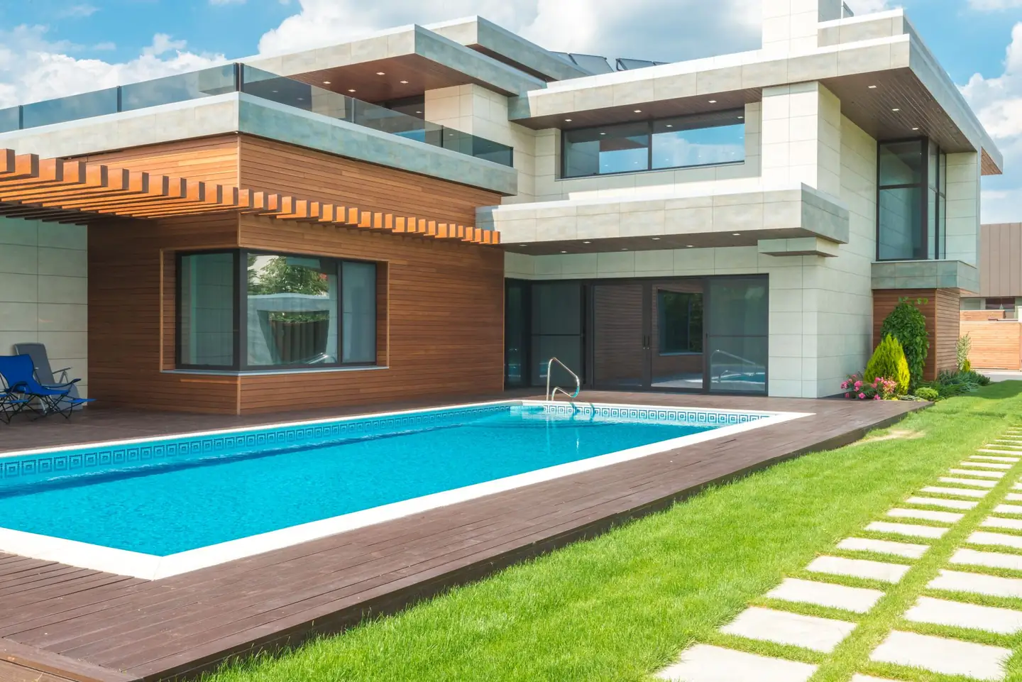 Swimming pool built in Fairfield West, NSW